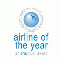 era's Airline of the Year Silver Award Logo Vector