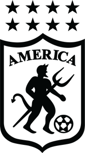 Escudo america de cali 1992 Logo Vector