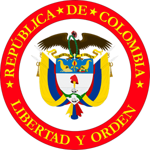 ESCUDO DE COLOMBIA GRAN ESCALA Logo Vector