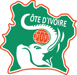 Escudo De Costa De Marfil Futbol Logo Vector