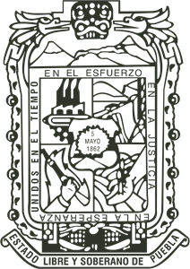 Escudo de Puebla Logo Vector
