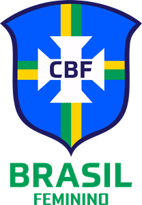 Escudo Seleção Brasileira de Futebol Feminino Logo PNG Vector