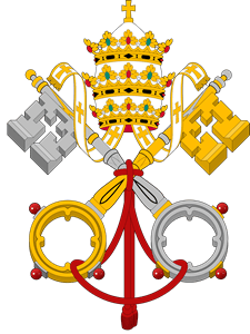 escudo vaticano vaticano Logo Vector