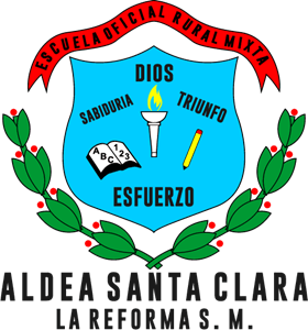 ESCUELA OFICIAL RURAL MIXTA ALDEA SANTA CLARA Logo PNG Vector