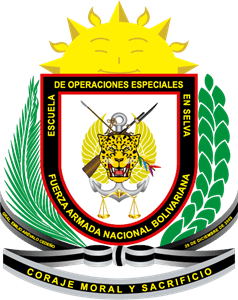 escuela operaciones especiales en selva Logo PNG Vector