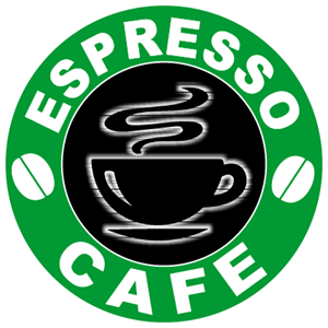 Espresso Café Logo Vector