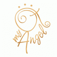 ESTEL my Angel Logo PNG Vector