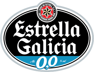 Estrella Galicia 0,0 Logo Vector