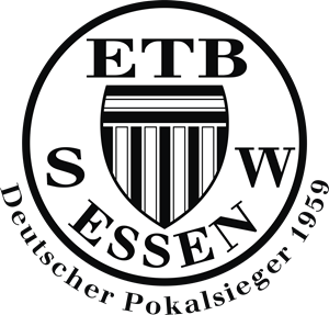 ETB Schwarz-Weiß Essen Logo Vector