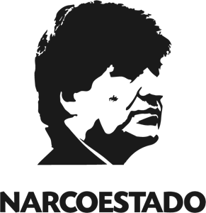 Evo Morales Narcoestado Logo Vector