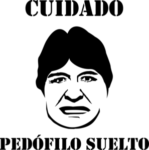 Evo Morales Pedofilo Boliviano Logo PNG Vector