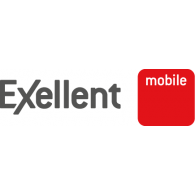 Exellent Mobile Logo Vector