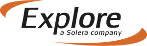 Explore, a Solera company Logo Vector