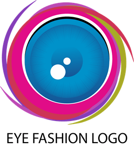 Eye Fashion Logo Vector