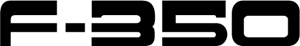 F-350 Logo PNG Vector