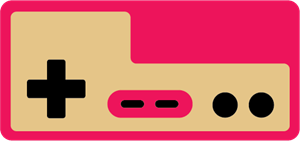 Famicom Pad Logo PNG Vector