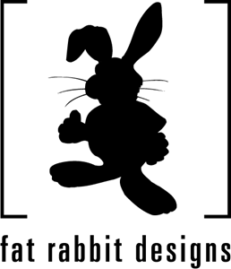 Fat Rabbit Designs Logo PNG Vector