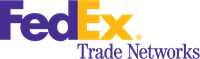 FedEx Trade Networks Logo PNG Vector