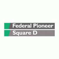 Federal Pioneer Square D Logo Vector