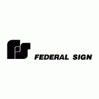 Federal Sign Logo PNG Vector