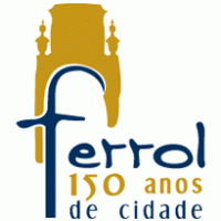 Ferrol 150 anos Logo Vector
