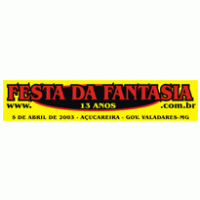 Festa da Fantasia Logo PNG Vector