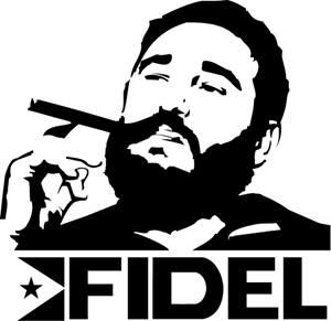 Fidel Castro Logo Vector