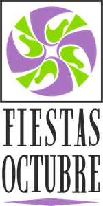 Fiestas de Octubre Logo Vector
