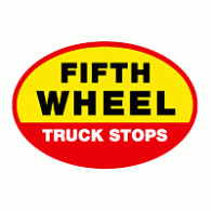 Fifth Wheel Truck Stop Logo PNG Vector