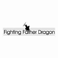 Fighting Father Dragon Logo PNG Vector