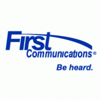 First Communications Logo PNG Vector