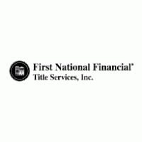 First National Financial Title Services Logo PNG Vector