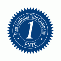 First National Title Company Logo Vector