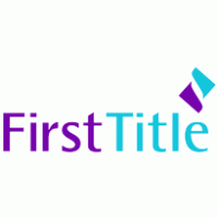 First Title Logo PNG Vector