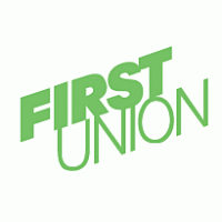 First Union Logo PNG Vector