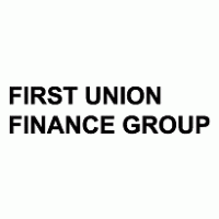 First Union Finance Group Logo PNG Vector