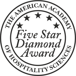 Five Star Diamond Award Logo PNG Vector