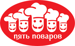 Five cooks Logo Vector