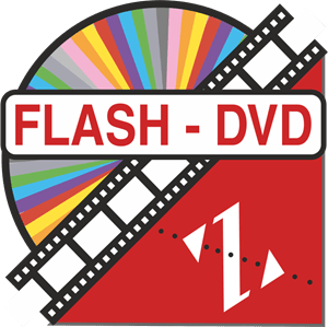 Flash-DVD Logo PNG Vector