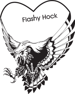 Flashy Hock Logo Vector
