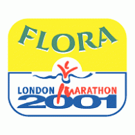 Flora London Marathon Logo PNG Vector