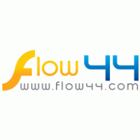 Flow44.com Logo PNG Vector