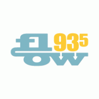 Flow 93.5 Urban FM Logo PNG Vector