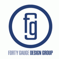 Forty Gauge Deisgn Group Logo Vector