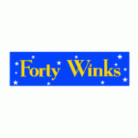 Forty Winks Logo PNG Vector