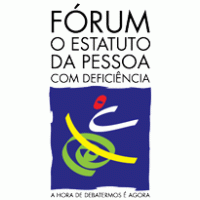 Forum Estatuto da Pessoa com Deficiência Logo PNG Vector