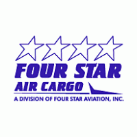 Four Star Air Cargo Logo Vector