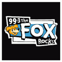 Fox Rocks Logo PNG Vector