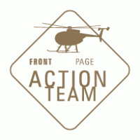 Front Page Action Team Logo PNG Vector