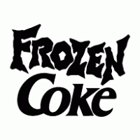 Frozen Coke Logo PNG Vector